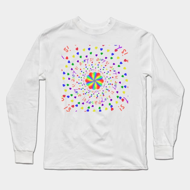 Love is love 💙 Long Sleeve T-Shirt by DorianFox